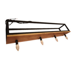 Wiszący kwietnik półka lampa LED LOFT nowoczesny model „PRIMER WOODY 120”